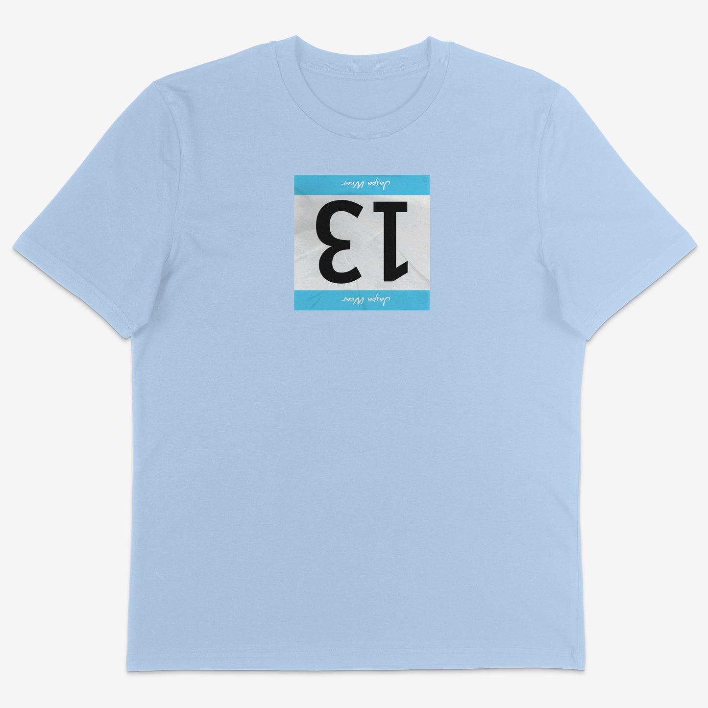 13 upside down Organic Tee