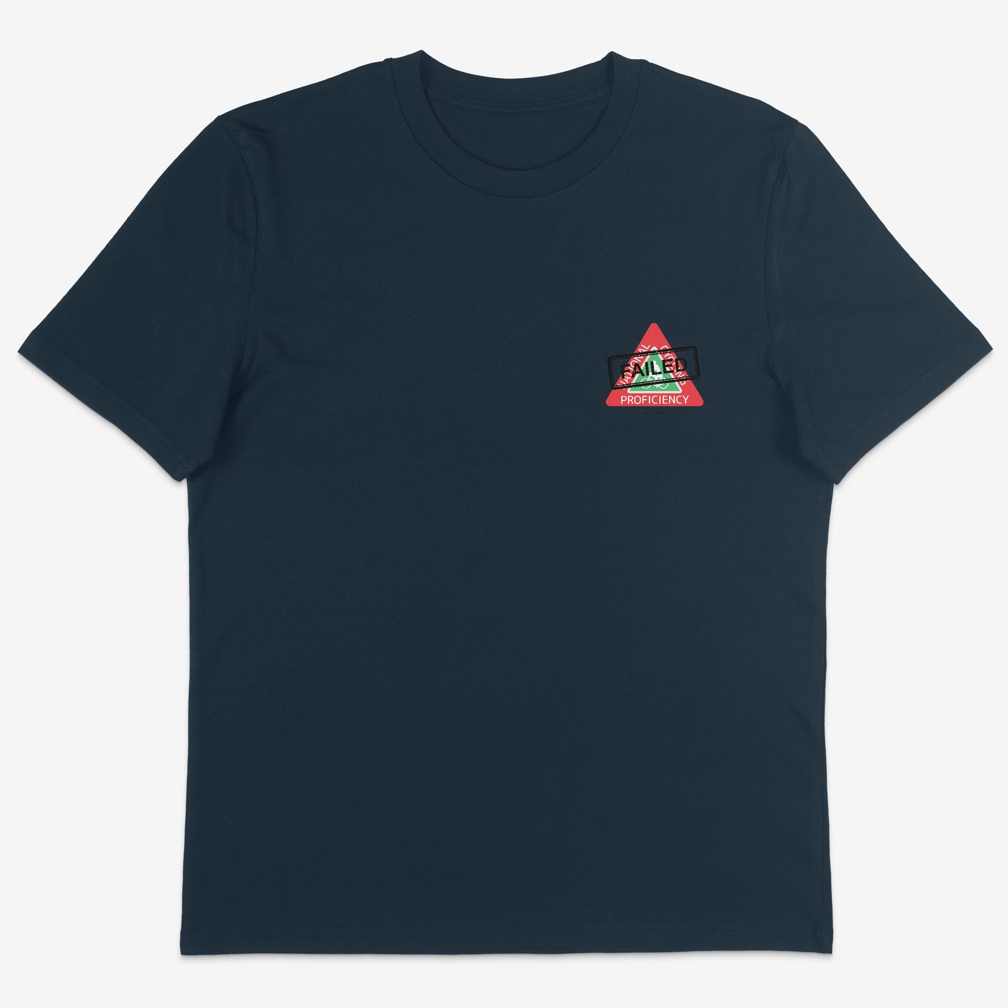 Cycling proficiency Failed Organic Tee breast