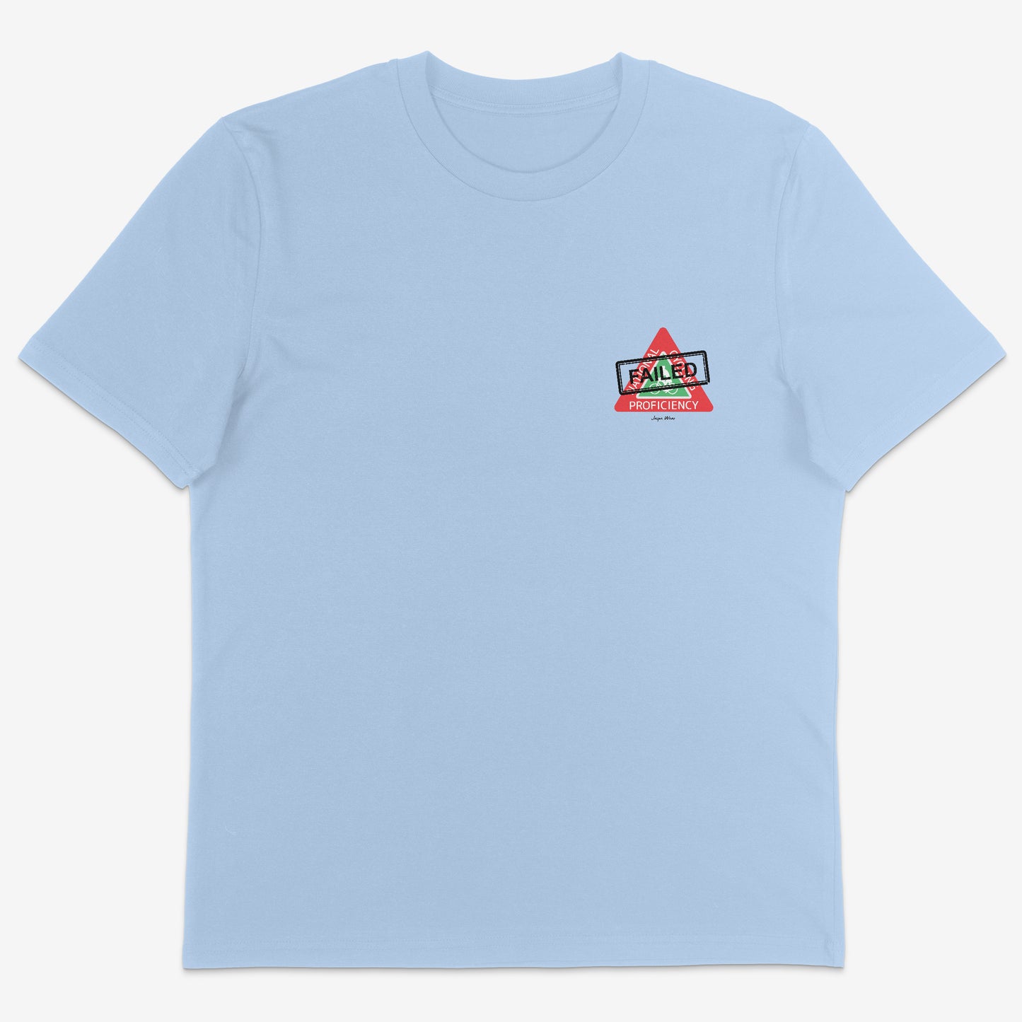 Cycling proficiency Failed Organic Tee breast