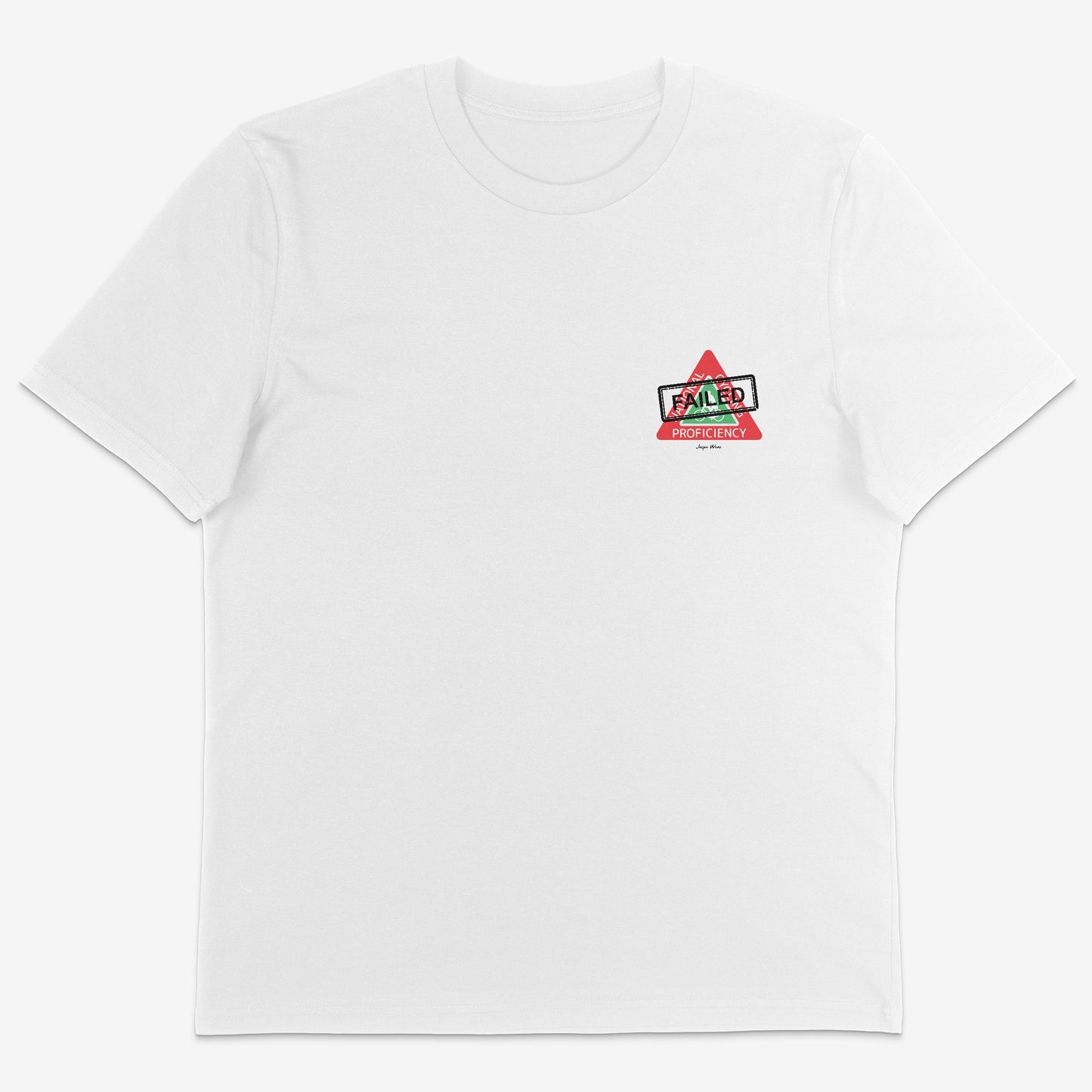 Cycling proficiency Failed Organic Tee breast