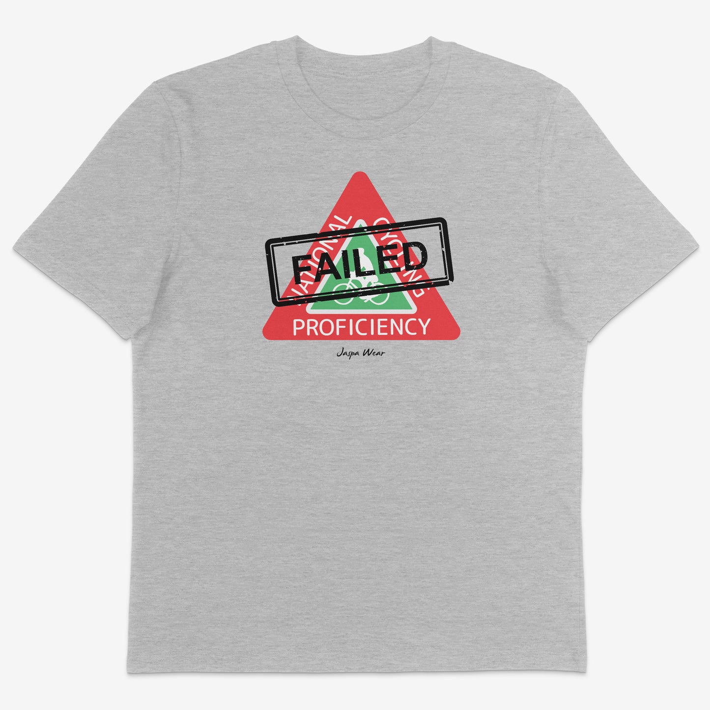 Cycling Proficiency Failed Organic Tee