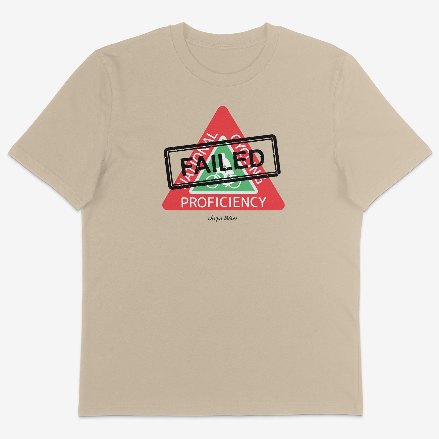 Cycling Proficiency Failed Organic Tee