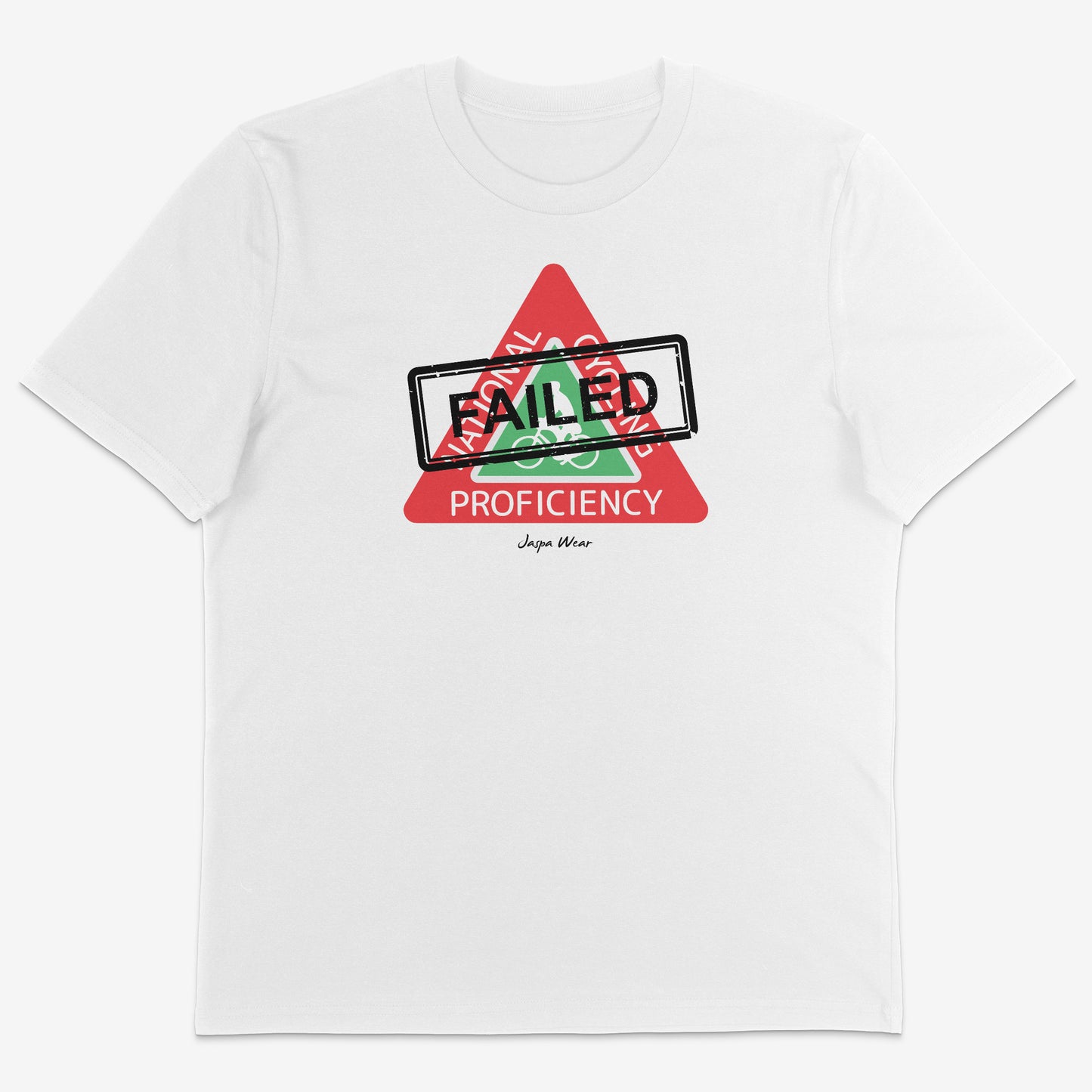 Cycling Proficiency Failed Organic Tee