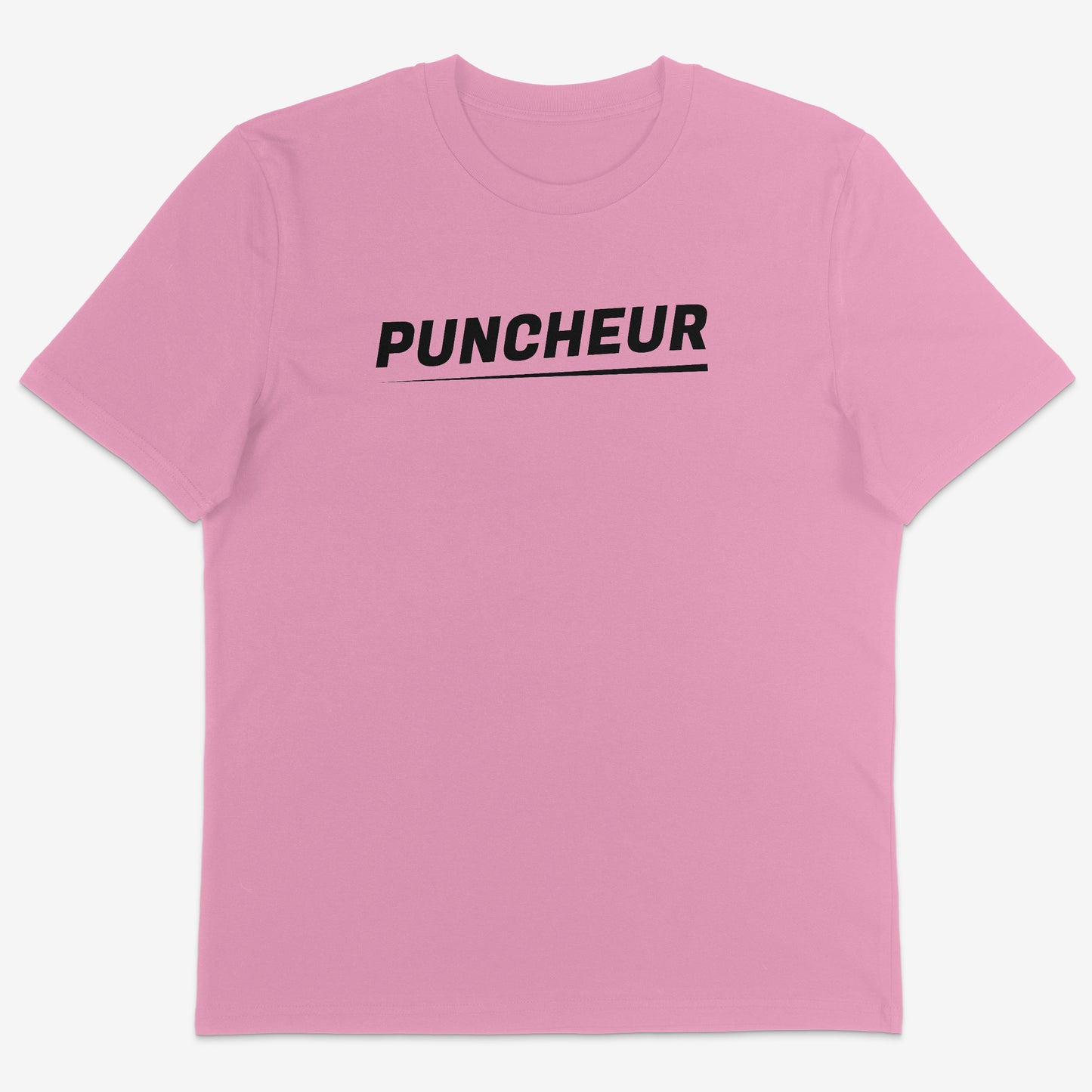 Puncheur Organic Tee black text