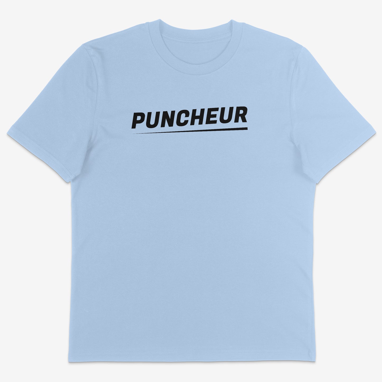 Puncheur Organic Tee black text