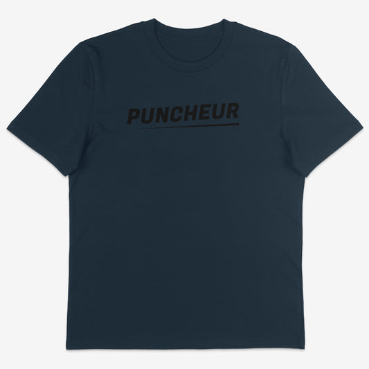Puncheur Organic Tee black text