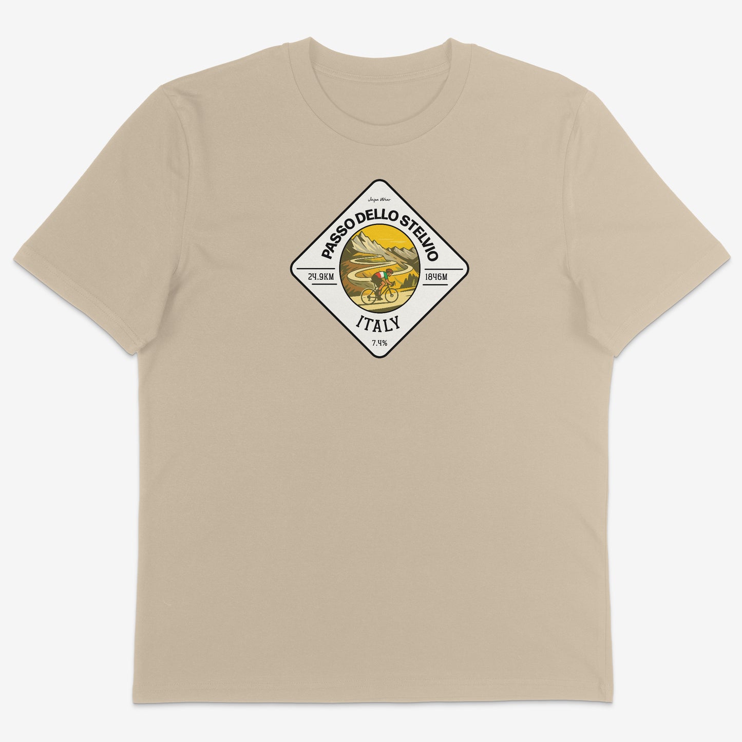 Passo dello Stelvio Organic Tee