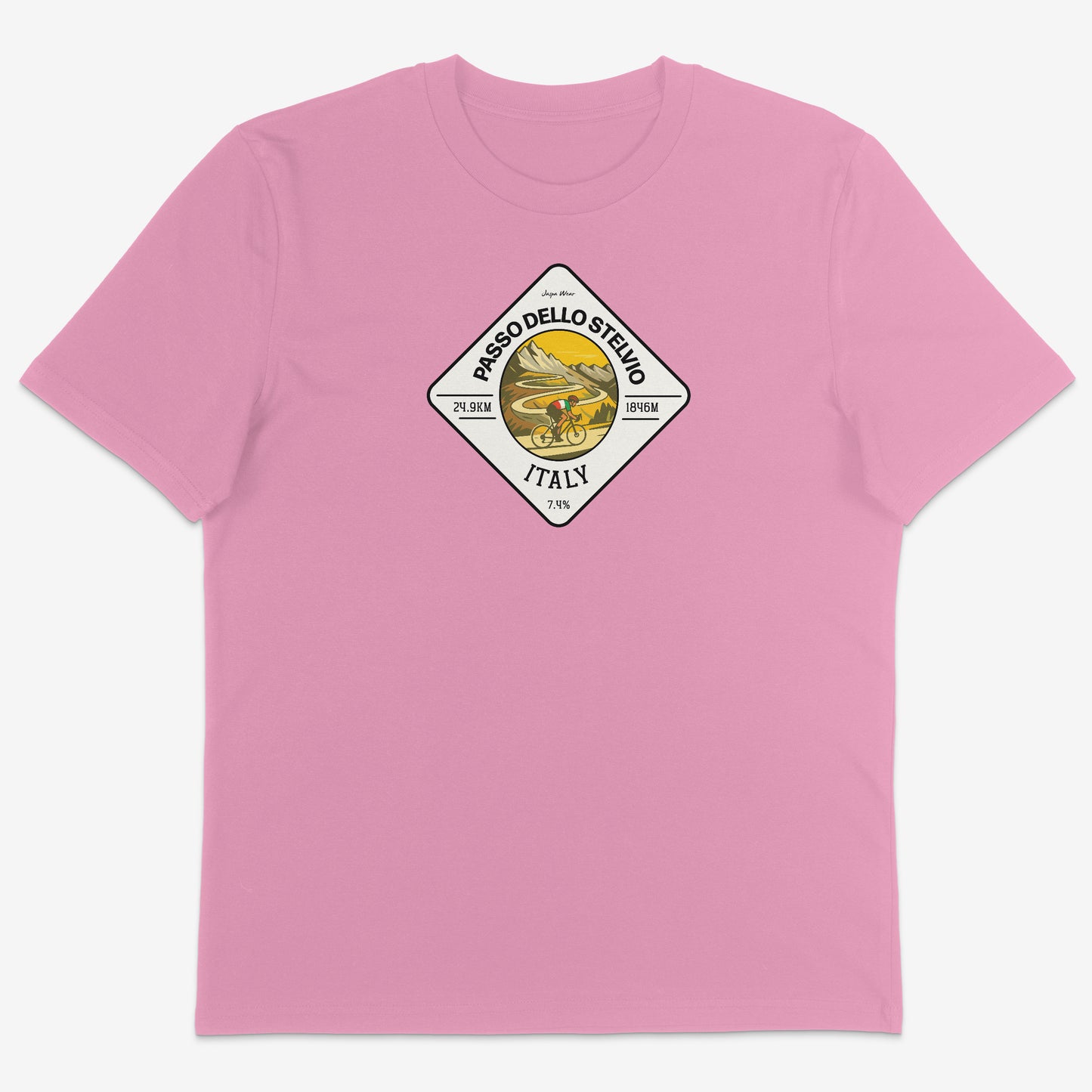 Passo dello Stelvio Organic Tee