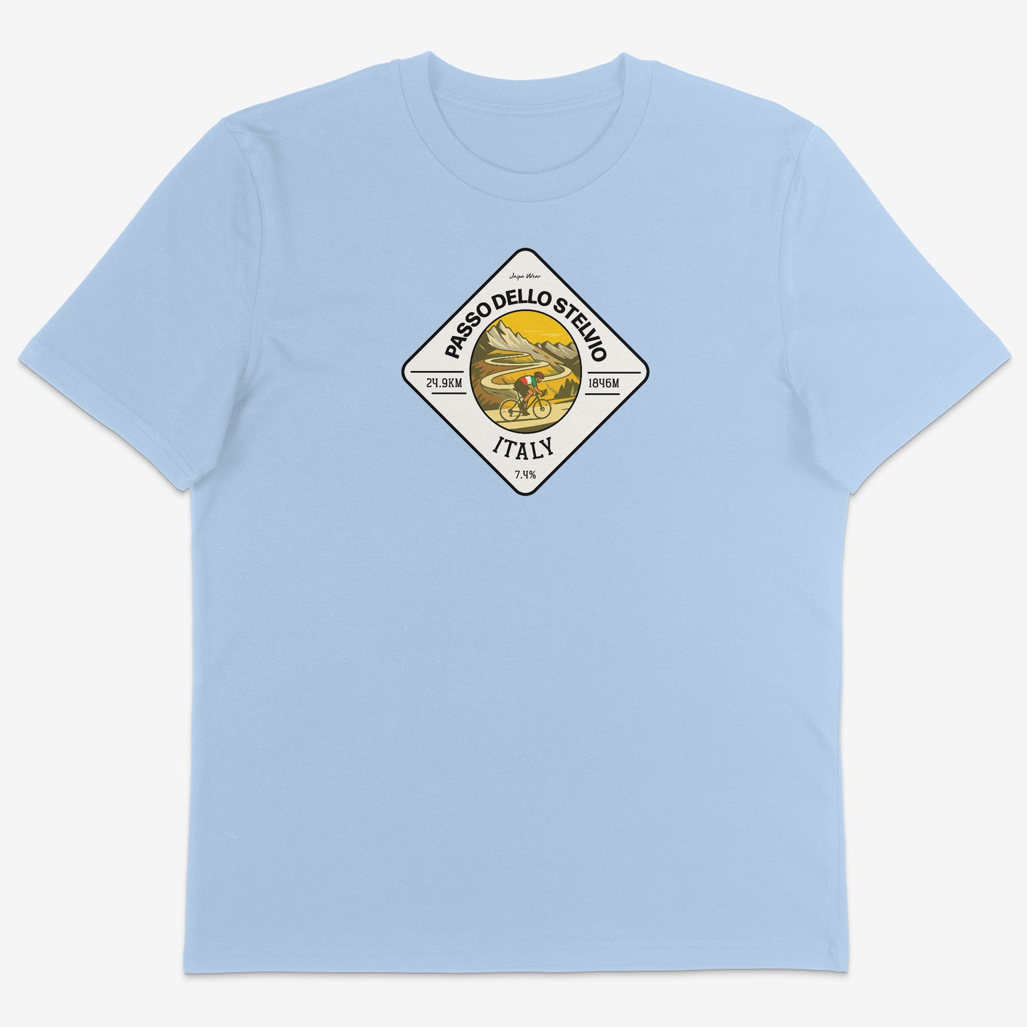 Passo dello Stelvio Organic Tee