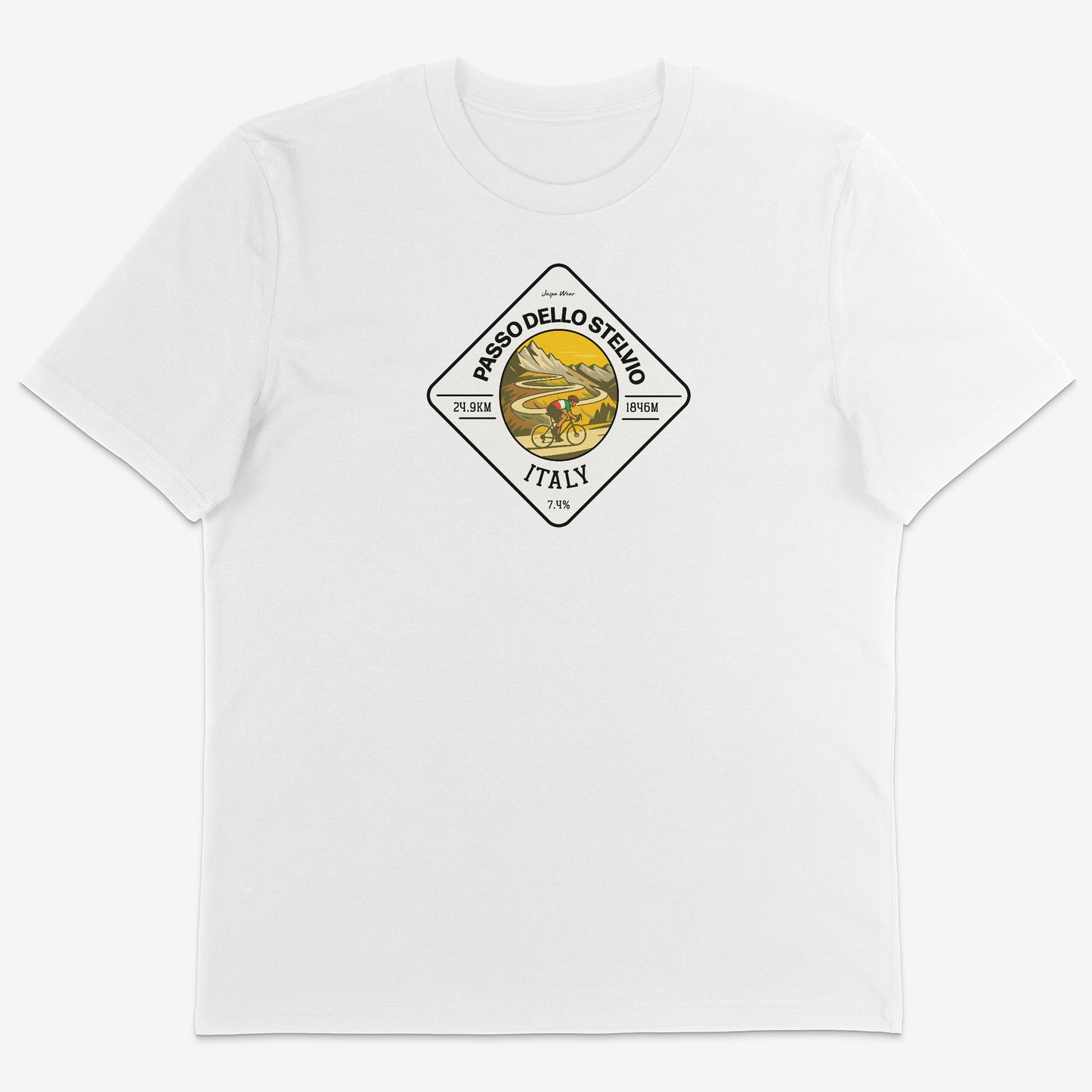 Passo dello Stelvio Organic Tee