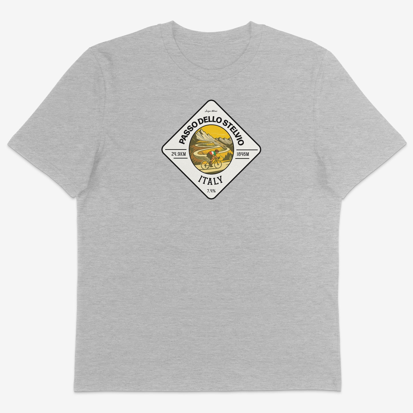 Passo dello Stelvio Organic Tee
