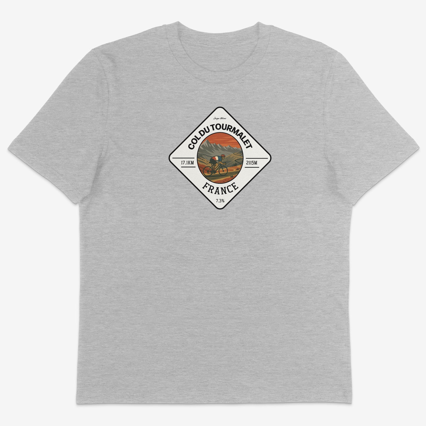 Col du Tourmalet Organic Tee