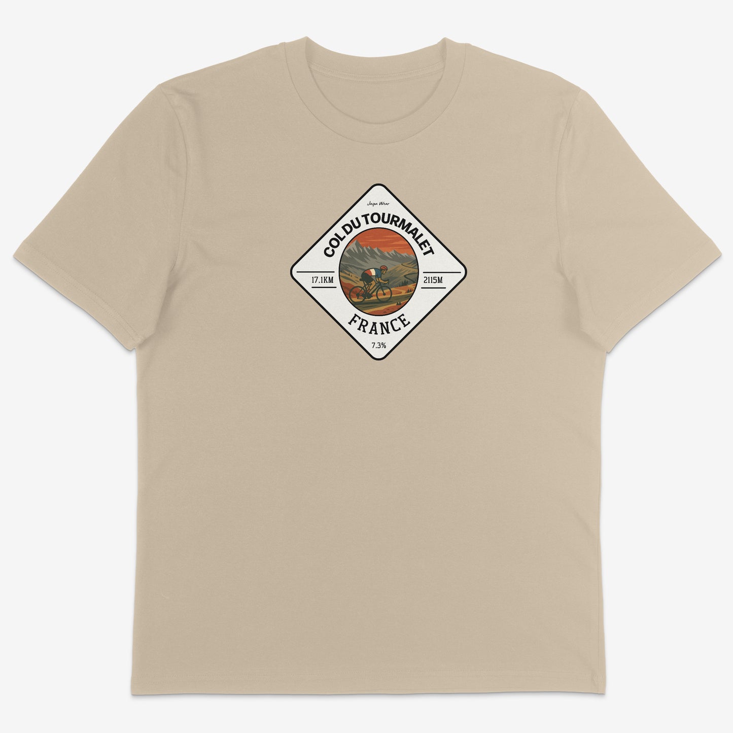 Col du Tourmalet Organic Tee
