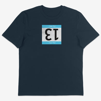 13 upside down Organic Tee