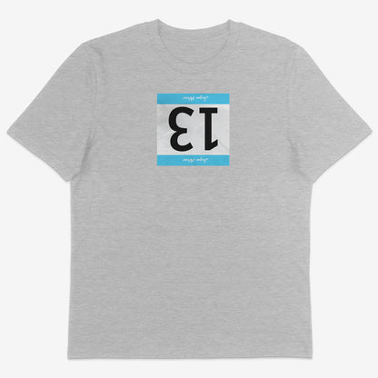 13 upside down Organic Tee