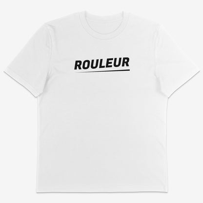 Rouleur Organic Tee black text