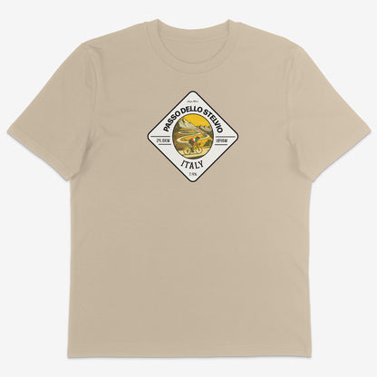 Passo dello Stelvio Organic Tee