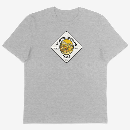 Passo dello Stelvio Organic Tee