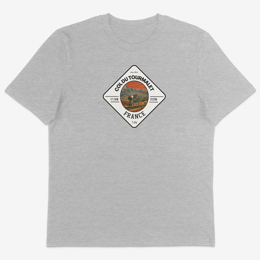 Col du Tourmalet Organic Tee