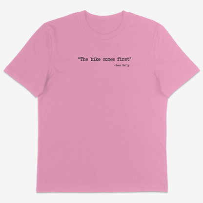 The bike comes first Organic Tee