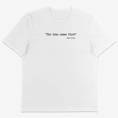 The bike comes first Organic Tee