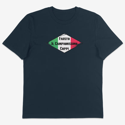 Il Campionissimo Fausto Coppi Short Sleeved Tee Shirt