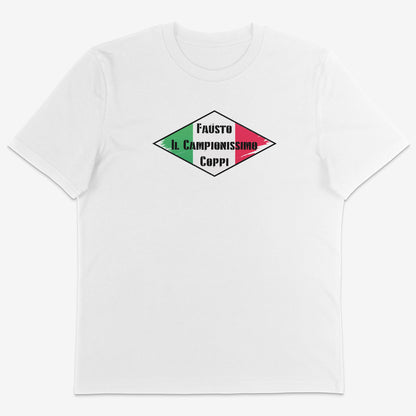 Il Campionissimo Fausto Coppi Short Sleeved Tee Shirt